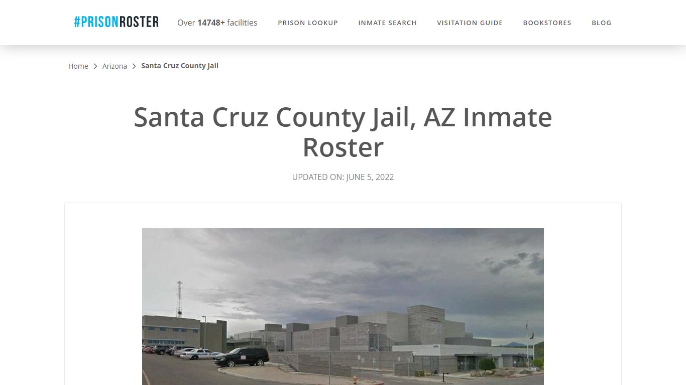 Santa Cruz County Jail, AZ Inmate Roster